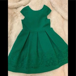 Stunning green brocade Dress